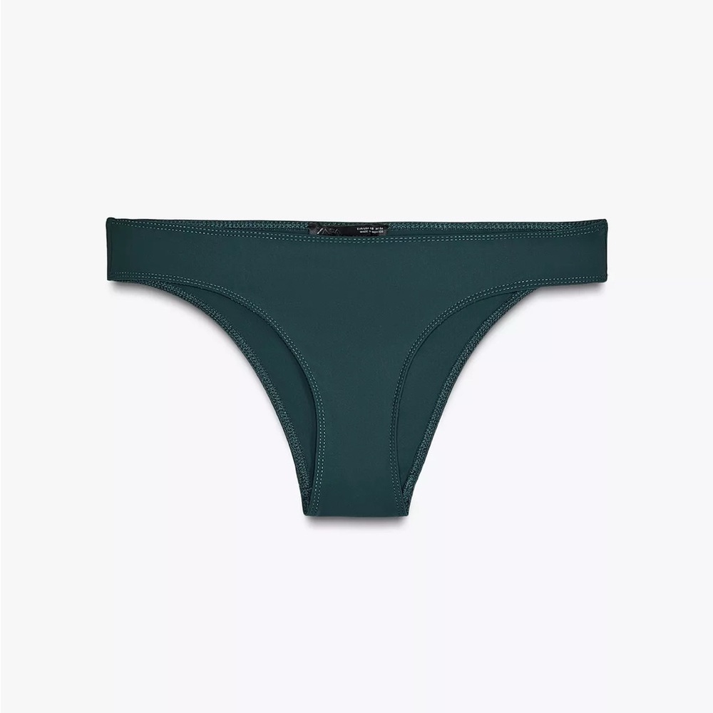 Zara Dark Green Bikini Bottom